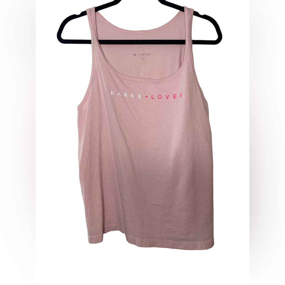 Pure Barre | medium/large light pink tank‎ top